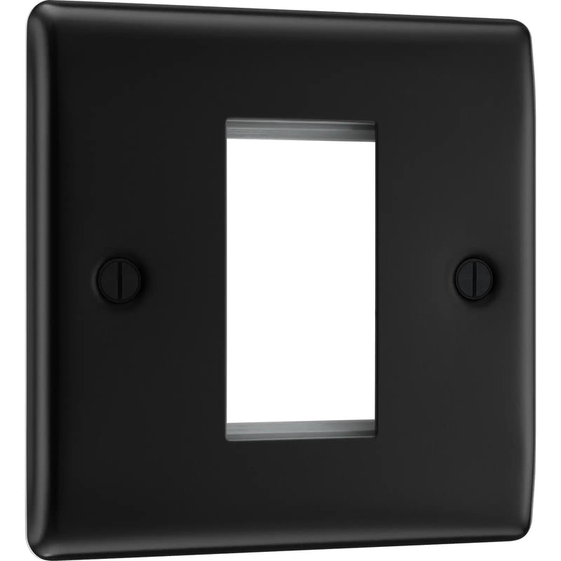 BG Electrical Euro Module - 1 module - square