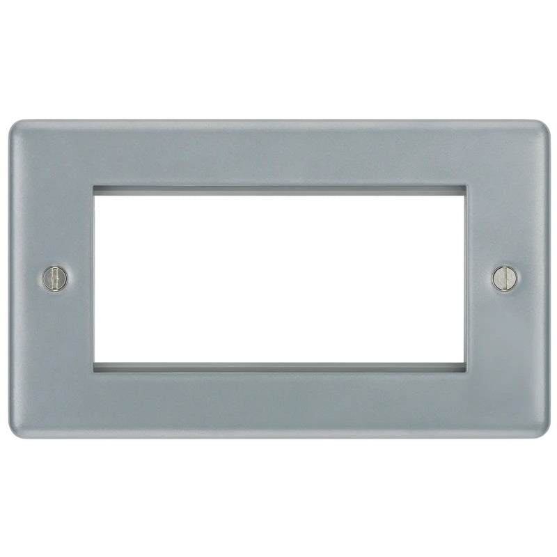 BG Electrical Euro Module - 4 module - rectangular