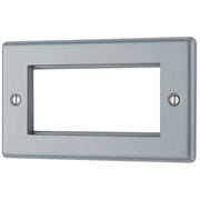 BG Electrical Euro Module - 4 module - rectangular