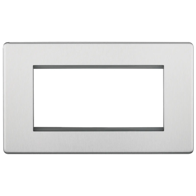 BG Electrical Euro Module - 4 module - rectangular