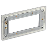 BG Electrical Euro Module - 4 module - rectangular
