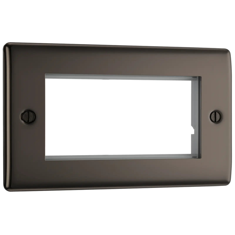 BG Electrical Euro Module - 4 module - rectangular