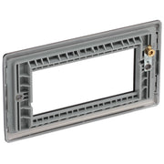 BG Electrical Euro Module - 4 module - rectangular