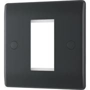 BG Electrical Euro Module - 1 module - square