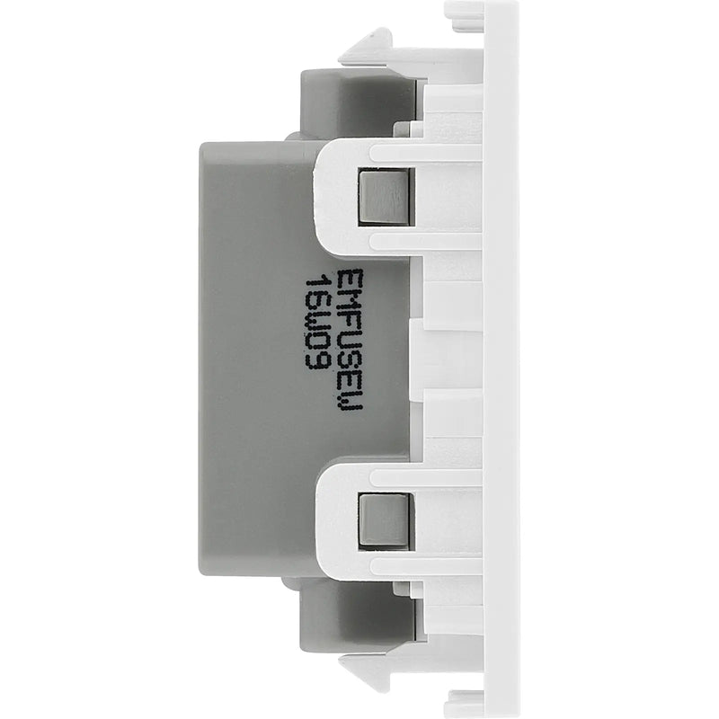 BG Electrical Euro Module - 13A fused module
