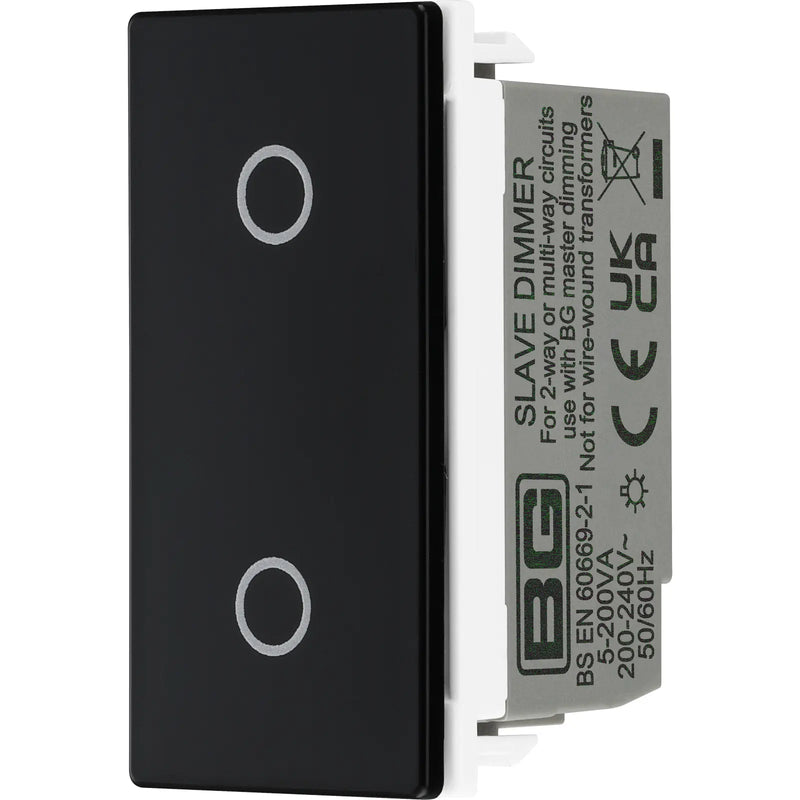 BG Electrical Euro Module - Touch LED dimmer secondary