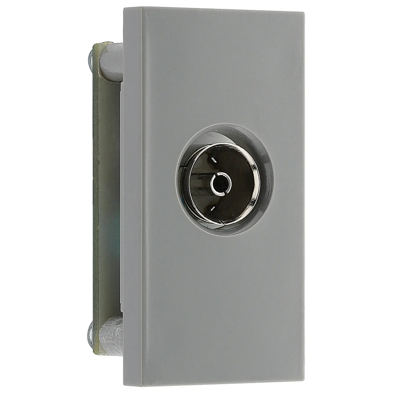 BG Electrical Euro Module - Co-Axial (isolated) connection