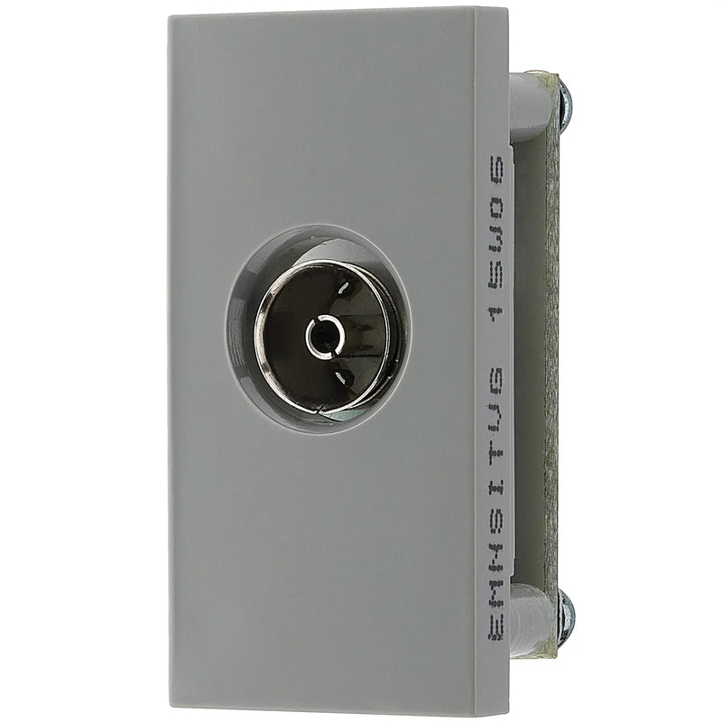 BG Electrical Euro Module - Co-Axial (isolated) connection