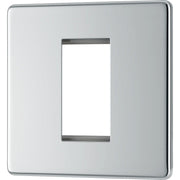 BG Electrical Euro Module - 1 module - square