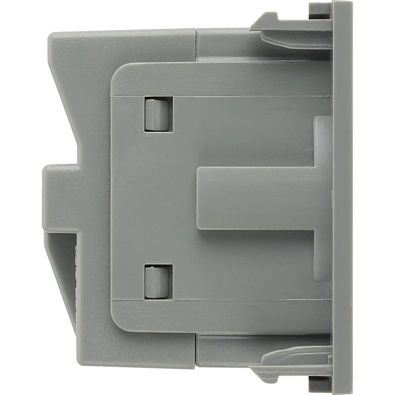 BG Electrical Euro Module - 16A Schuko, unswitched socket