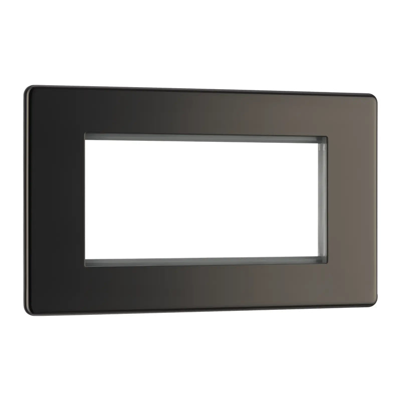 BG Electrical Euro Module - 4 module - rectangular