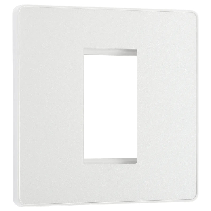 BG Electrical Euro Module - 1 module - square