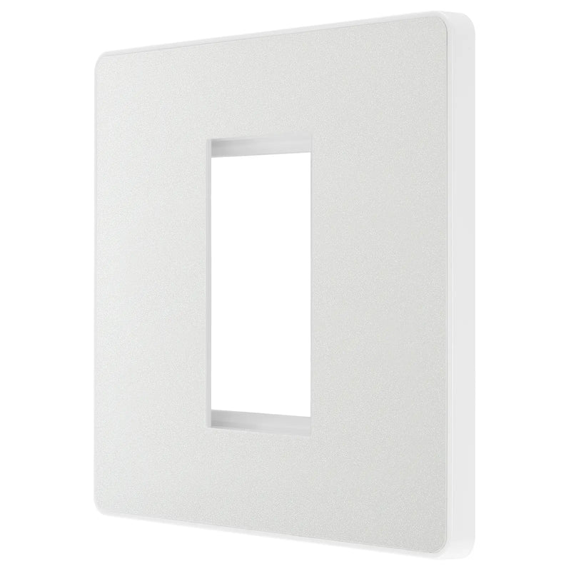 BG Electrical Euro Module - 1 module - square