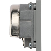BG Electrical Euro Module - TV and radio - TV IEC male radio IEC female