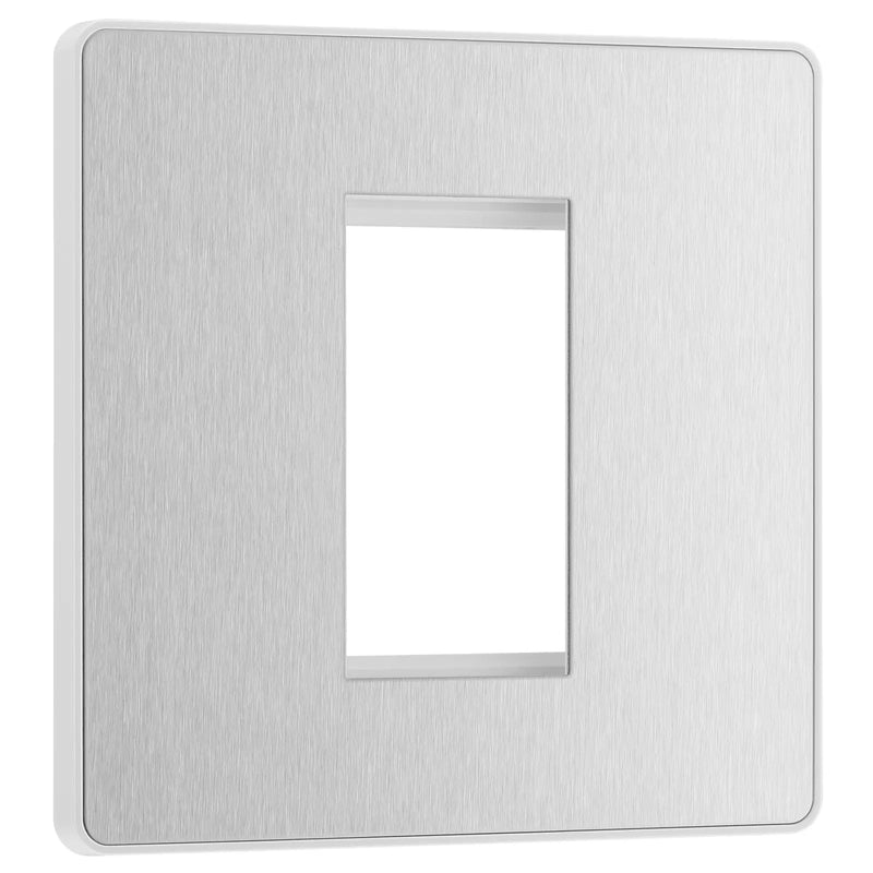 BG Electrical Euro Module - 1 module - square