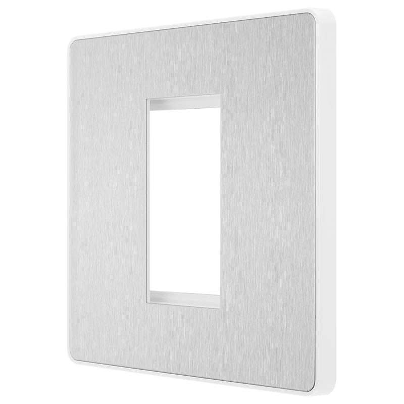 BG Electrical Euro Module - 1 module - square