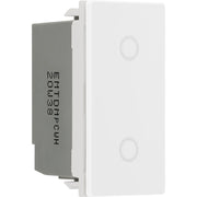 BG Electrical Euro Module - Touch LED dimmer master
