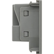 BG Electrical Euro Module - Universal unswitched socket