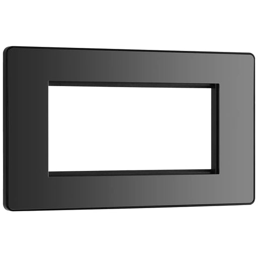 BG Electrical Euro Module - 4 module - rectangular