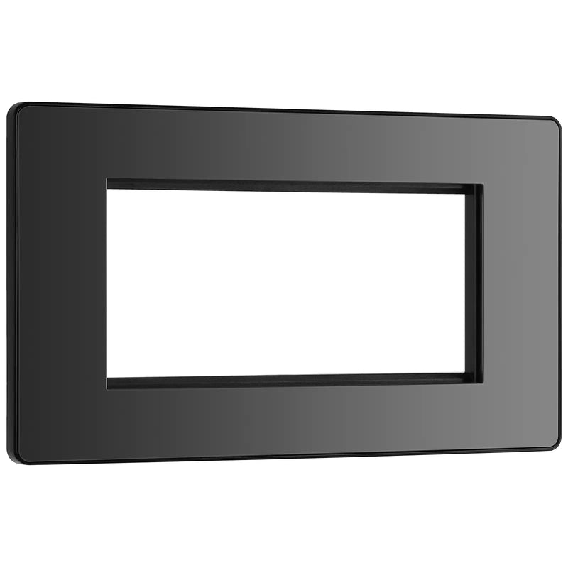 BG Electrical Euro Module - 4 module - rectangular