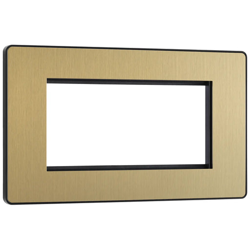 BG Electrical Euro Module - 4 module - rectangular