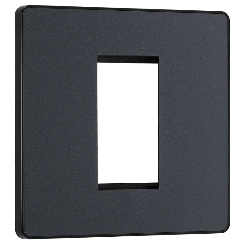 BG Electrical Euro Module - 1 module - square