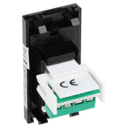 BG Electrical Euro Module - Telephone - RJ11 (screw)