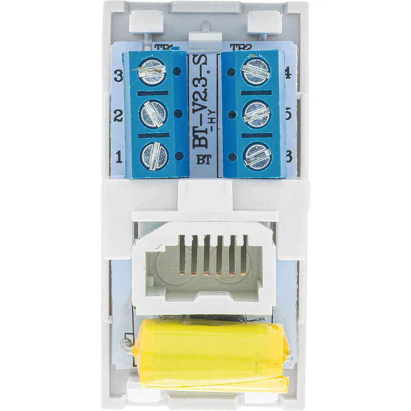 BG Electrical Euro Module - Telephone - BT master (screw)