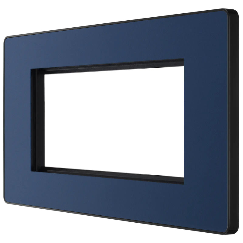 BG Electrical Euro Module - 4 module - rectangular