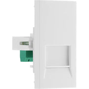 BG Electrical Euro Module - Telephone - RJ11 (screw)