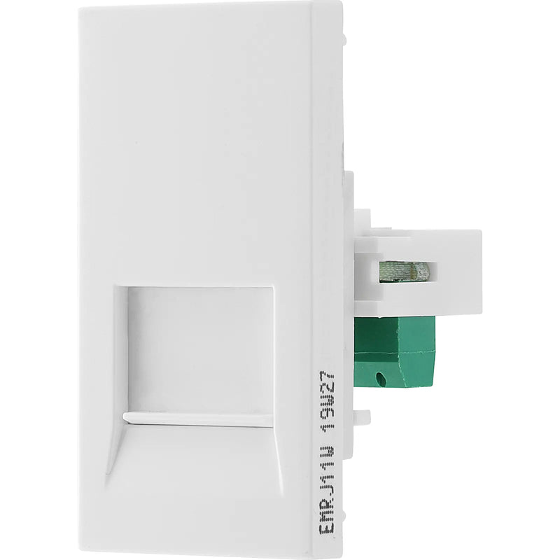BG Electrical Euro Module - Telephone - RJ11 (screw)