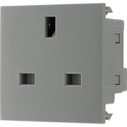 BG Electrical Euro Module - 13A (UK) unswitched socket