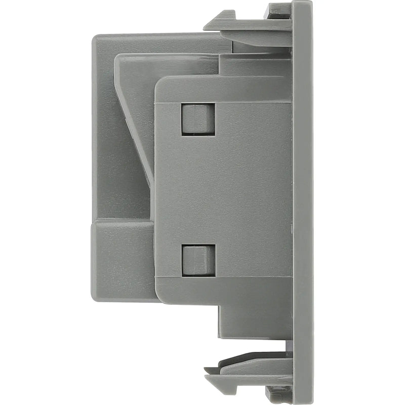 BG Electrical Euro Module - 13A (UK) unswitched socket