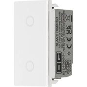 BG Electrical Euro Module - Touch LED dimmer secondary