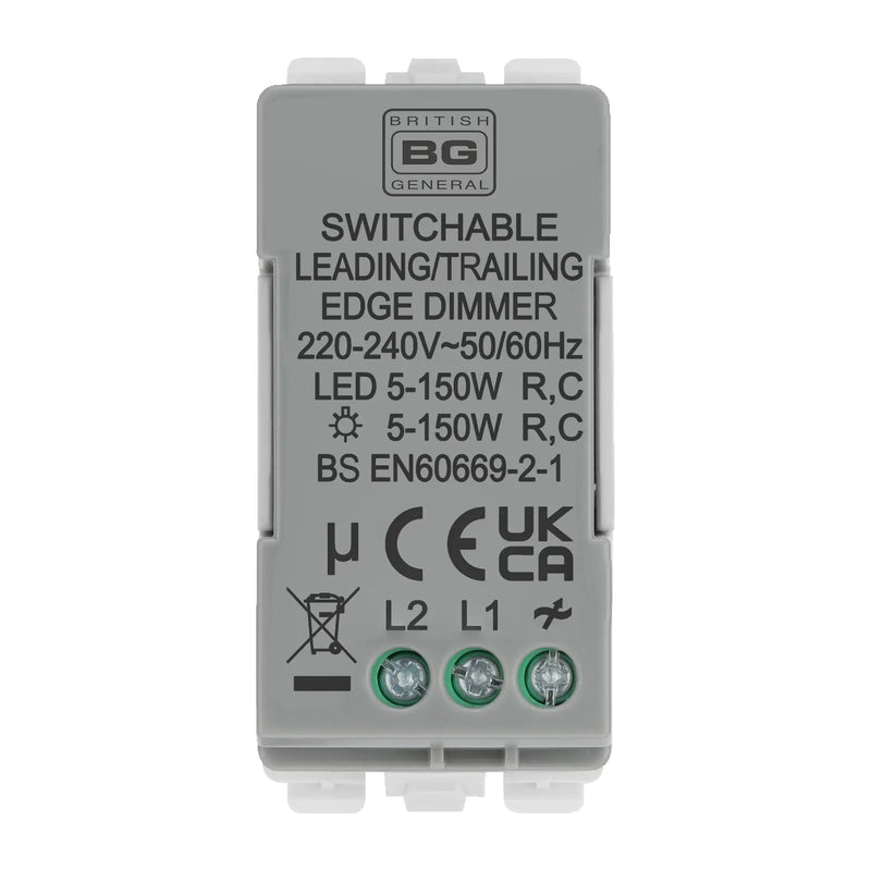 BG Electrical Grid - 2 way, Intelligent Dual Mode Dimmer