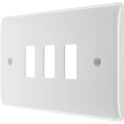 BG Electrical Grid - 3 module, rectangular