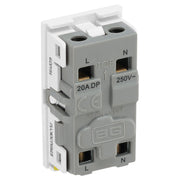 BG Electrical Grid - 4 module, rectangular
