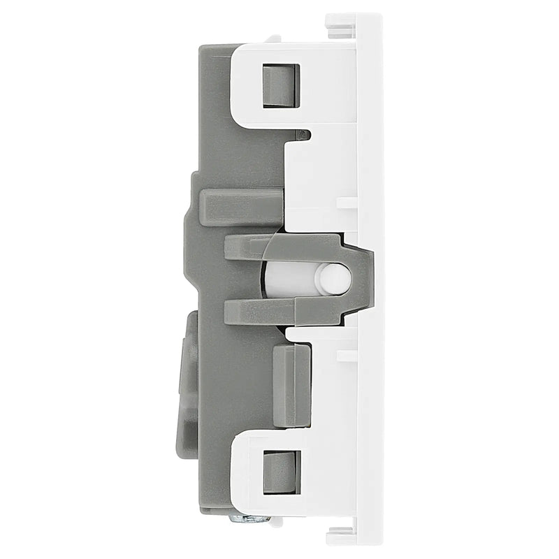BG Electrical Grid - 4 module, rectangular