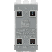 BG Electrical Grid - 2 module, square