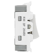 BG Electrical Grid - 2 module, square