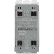 BG Electrical Grid - 2 module, square