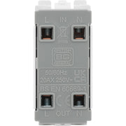 BG Electrical Grid - 3 module, rectangular
