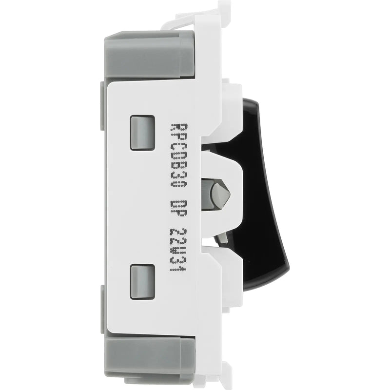 BG Electrical Grid - 3 module, rectangular