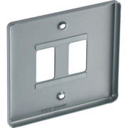 BG Electrical Grid - 2 module, square