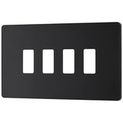 BG Electrical Grid - 4 module, rectangular