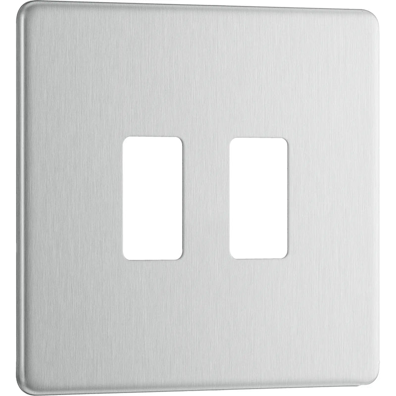 BG Electrical Grid - 2 module, square