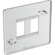 BG Electrical Grid - 2 module, square