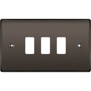 BG Electrical Grid - 3 module, rectangular