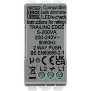 BG Electrical Grid - 2 way, 200W, trailing edge (EVOLVE WHITE)