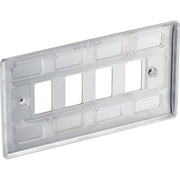BG Electrical Grid - 4 module, rectangular